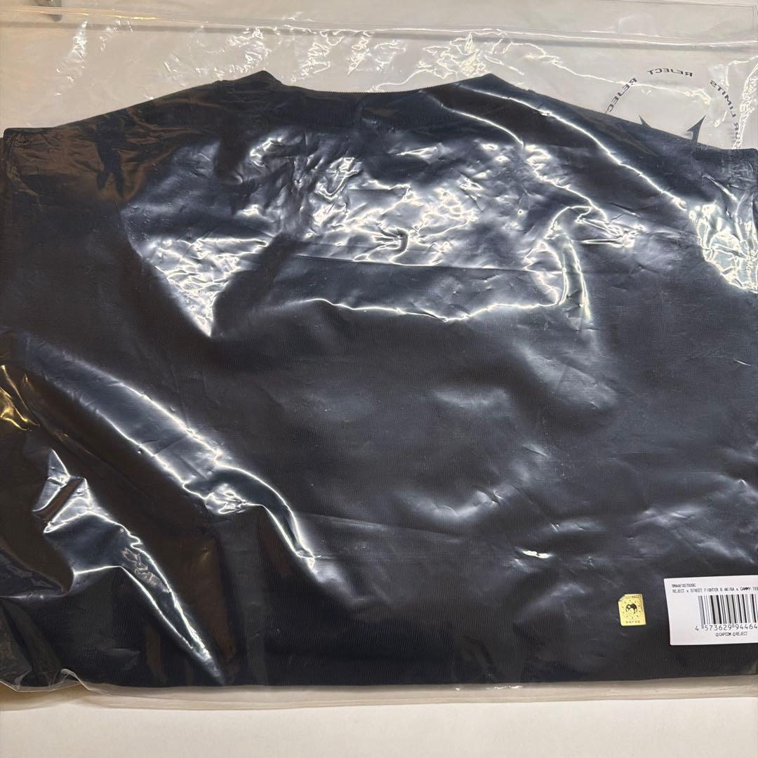 【新品】REJECT あきら CAMMY TEE BLACK Lサイズ