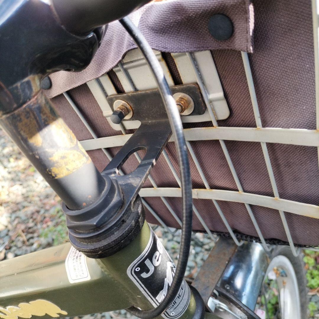 【難有】Jeep 幼児用自転車 オリーブグリーン★18インチ