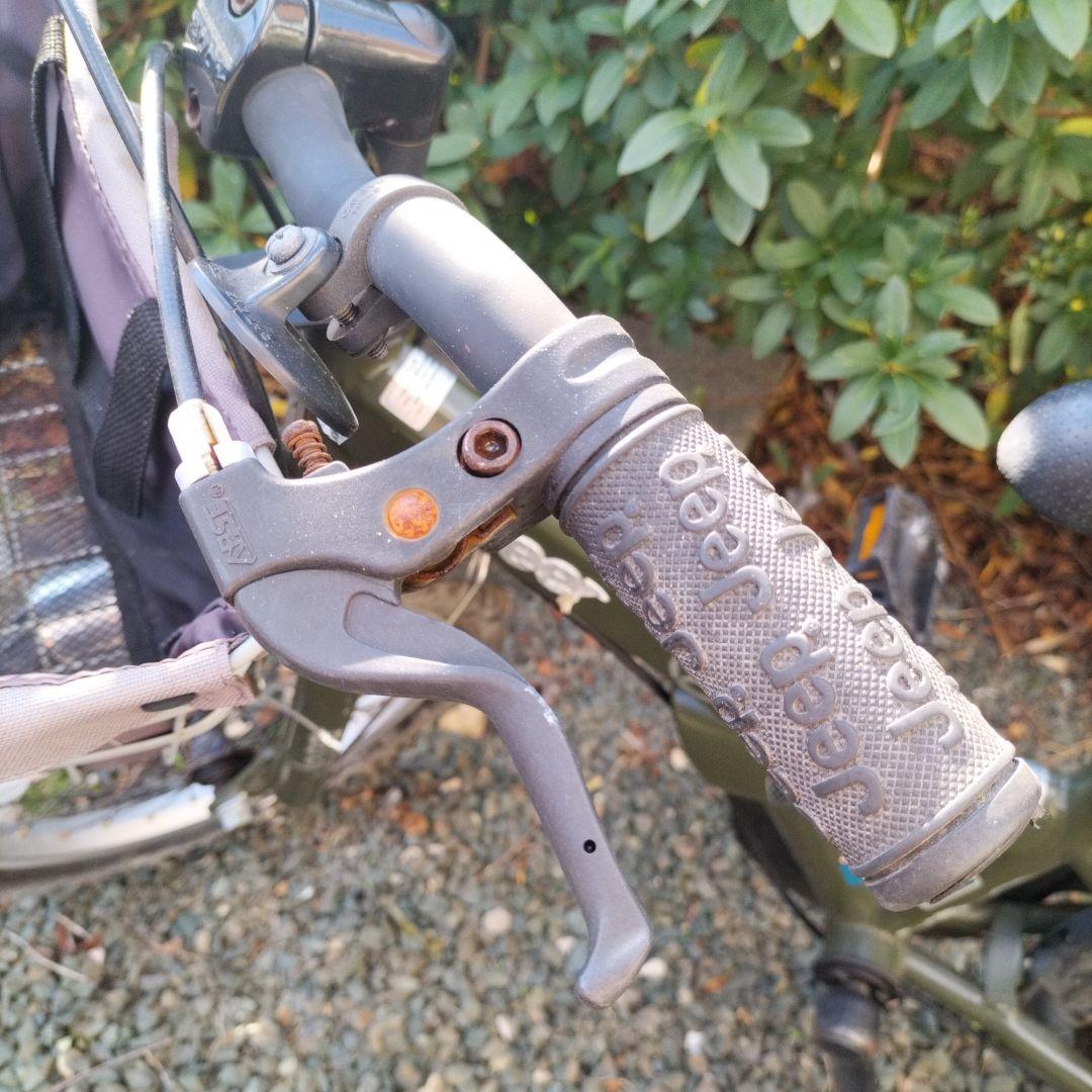 【難有】Jeep 幼児用自転車 オリーブグリーン★18インチ