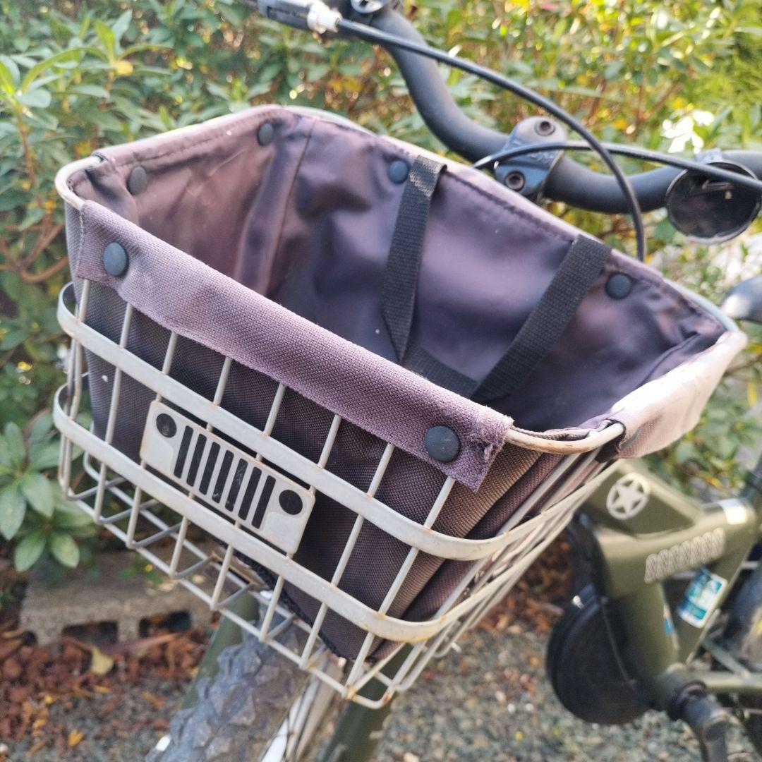 【難有】Jeep 幼児用自転車 オリーブグリーン★18インチ