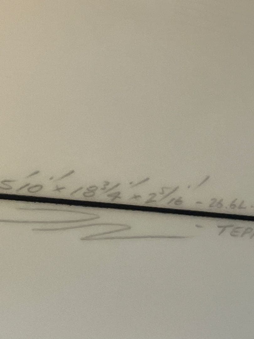 J Rサーフボード 5.10 26.6リットル　ラウンドテール