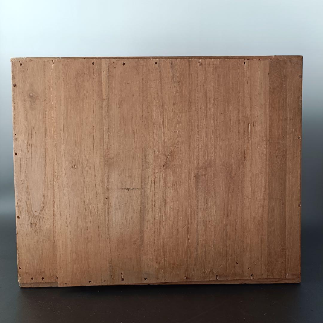 津田真瑞作　『猩々床置』　【共箱付(ラベル入) 】　　時代金工 銅製