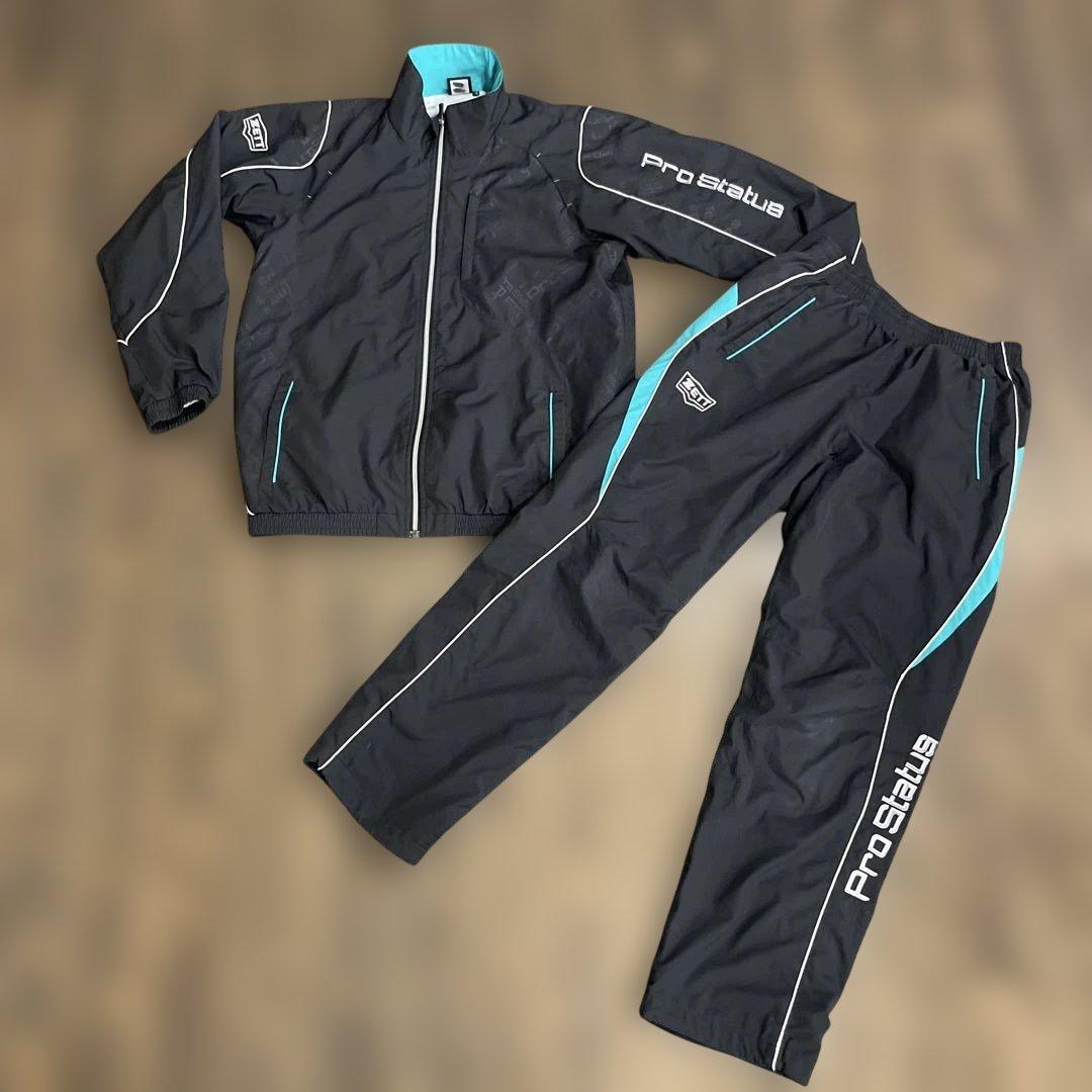 ZETT ゼット プロステイタス 裏起毛 ウインドブレーカー 上下 Mサイズ