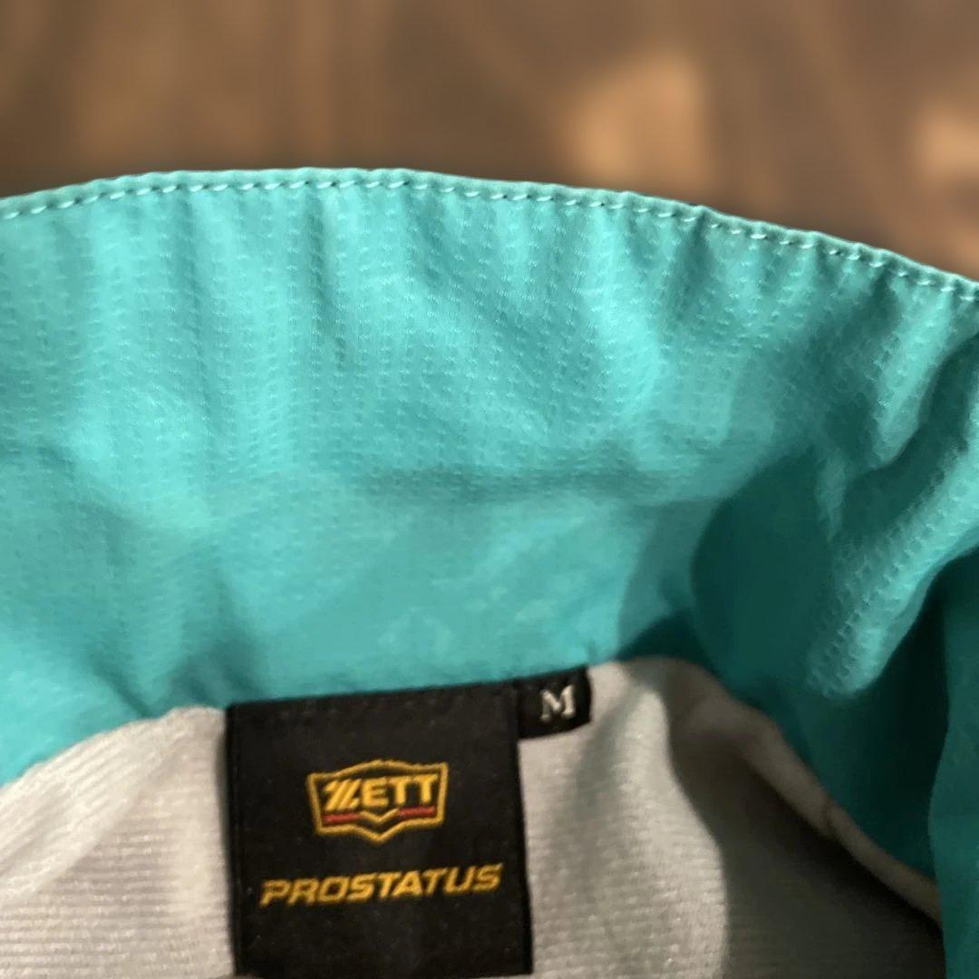 ZETT ゼット プロステイタス 裏起毛 ウインドブレーカー 上下 Mサイズ