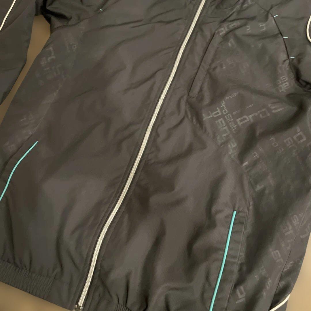 ZETT ゼット プロステイタス 裏起毛 ウインドブレーカー 上下 Mサイズ