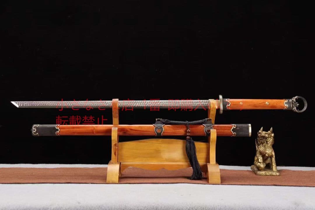 【唐刀一槌紋版千韻唐刀】 武具 刀装具 日本刀 唐剣 模造刀·模擬刀 居合刀