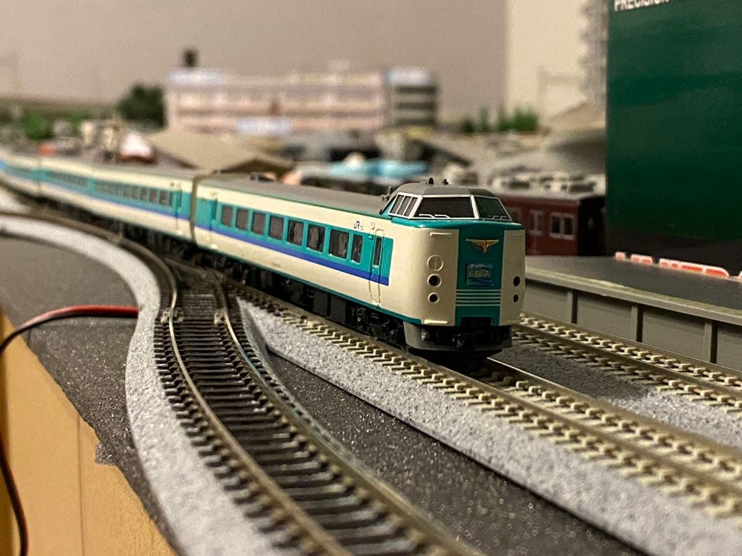 TOMIX381系くろしお基本6両セット（増結セットはジャンク品）