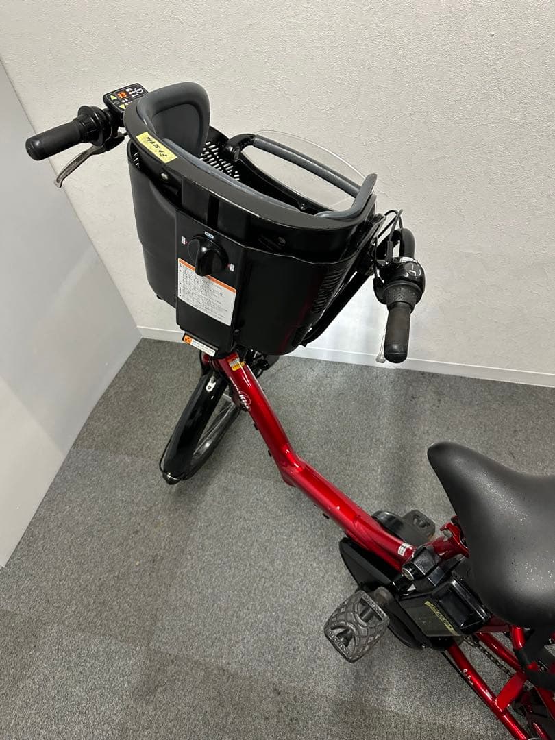 3人乗り電動自転車　ヤマハパスKISS 20インチ　子供乗せシート付き　お買い得