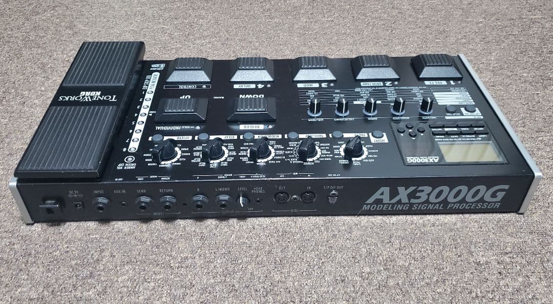 KORG TONE WORKS AX3000G 純正アダプター付 コルグ