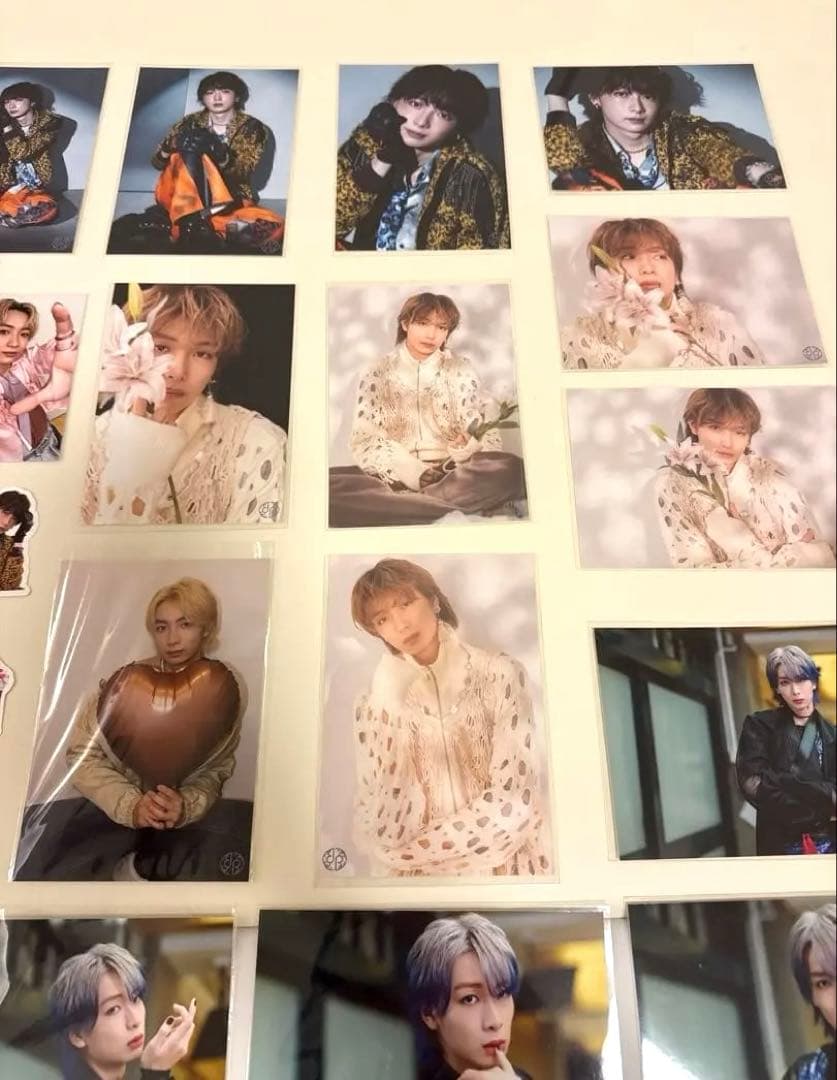 【34点セット】龍宮城　冨田侑暉　アクスタ　ステッカー　トレカ　生写真