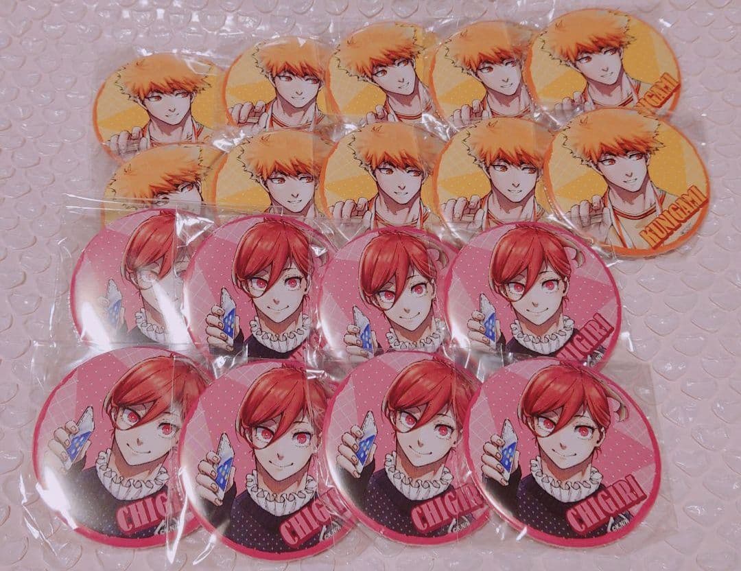 ブルーロック 千切豹馬 國神錬介 私服 当たり付き缶バッジ