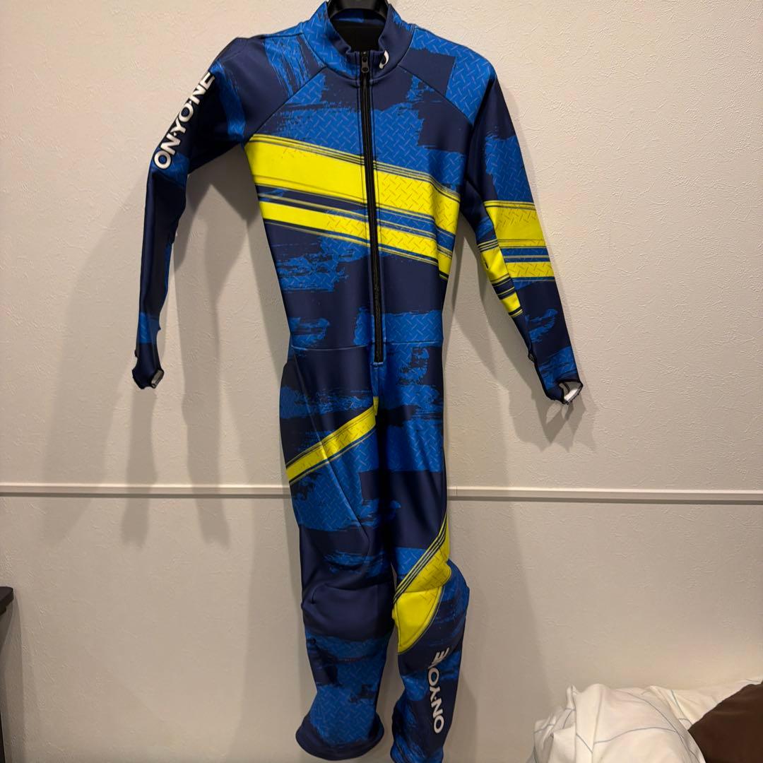 オンヨネ ONYONEレーシングワンピース160㎝ Sサイズ ブルー イエロー
