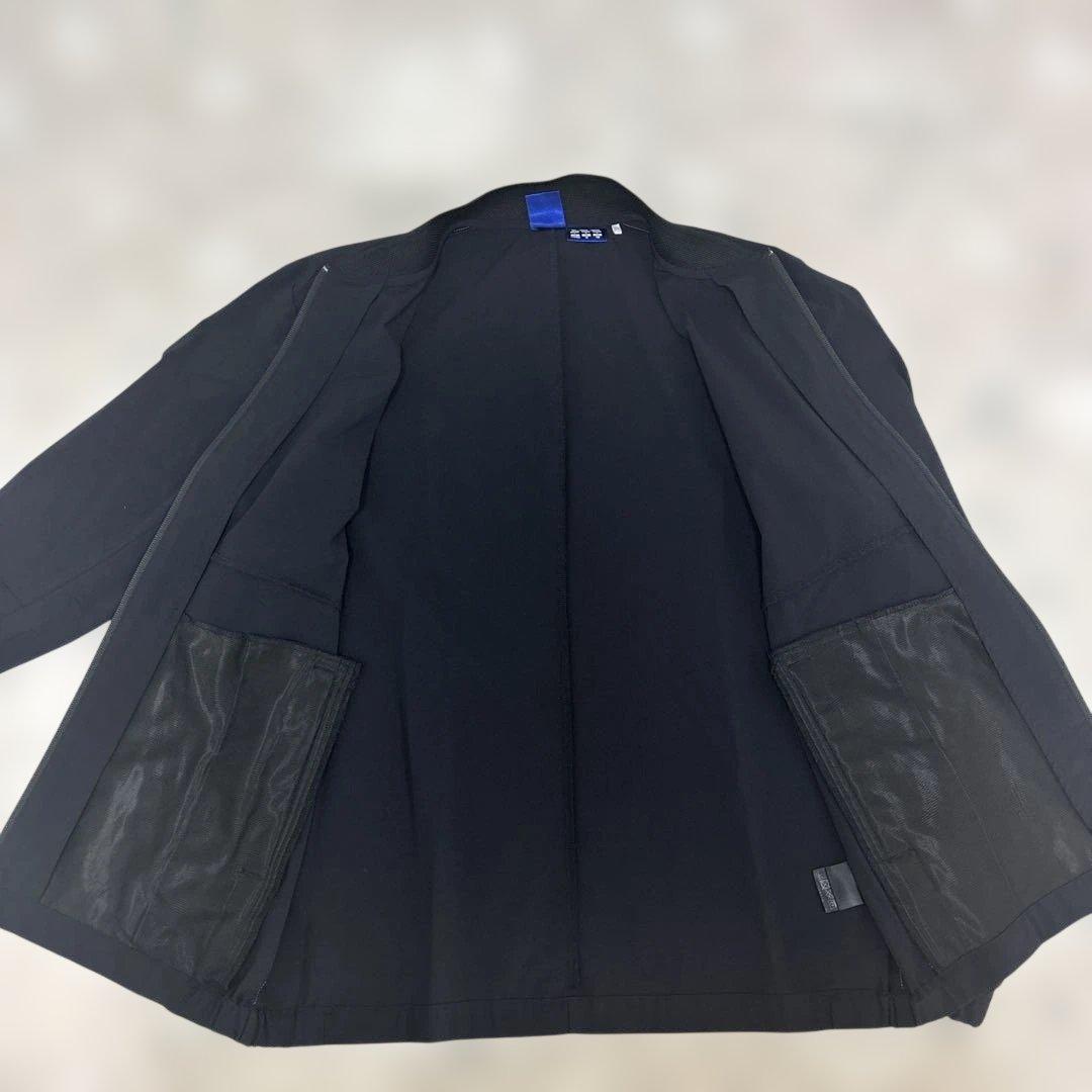 【定価3，3万円】美品DESCENTE GOLF／軽量ジップアップジャケット黒L