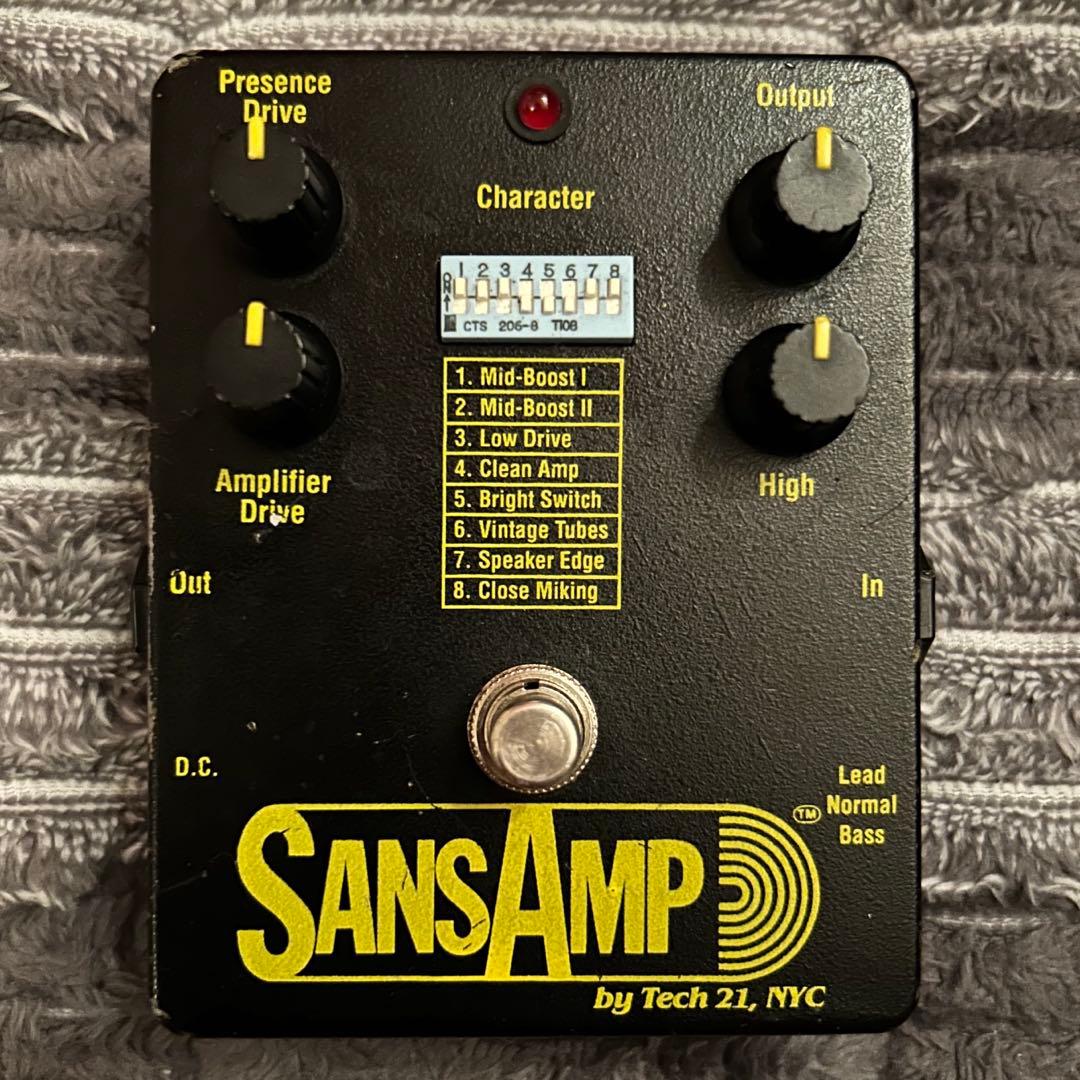 初期型 tech21 SANSAMP エフェクター  NIRVANA