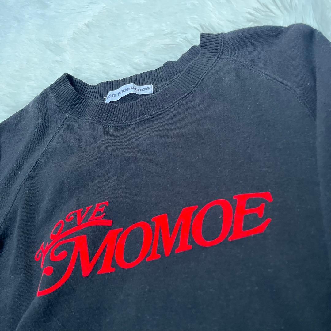 激レア　美品　山口百恵　ヴィンテージ　スウェット　80s ラグラン　フロッキー