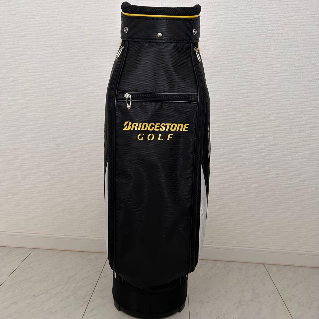 BRIDGESTONE GOLF キャディバッグ 黒/黄　CBG21Y