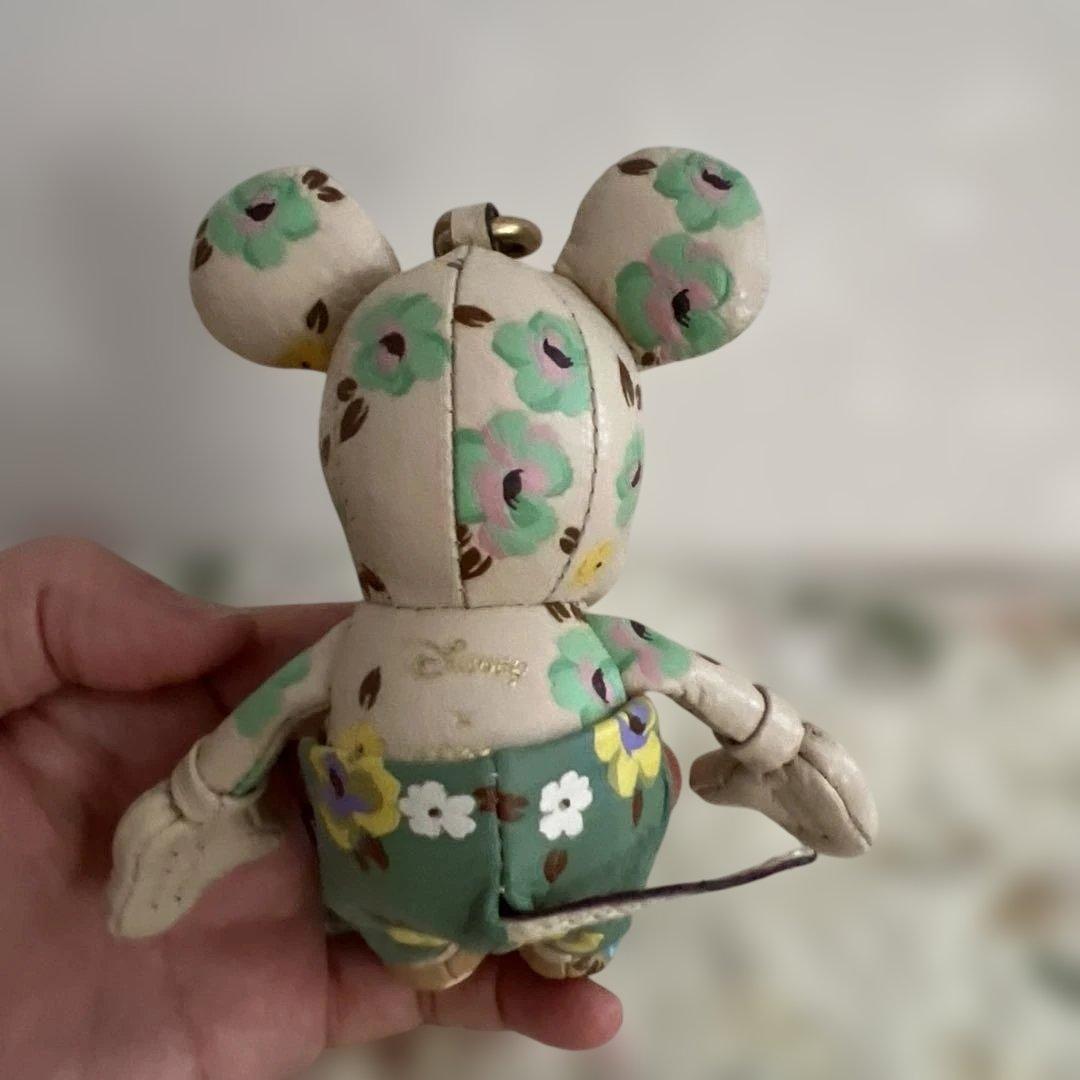 コーチ ミッキーマウスキーホルダー