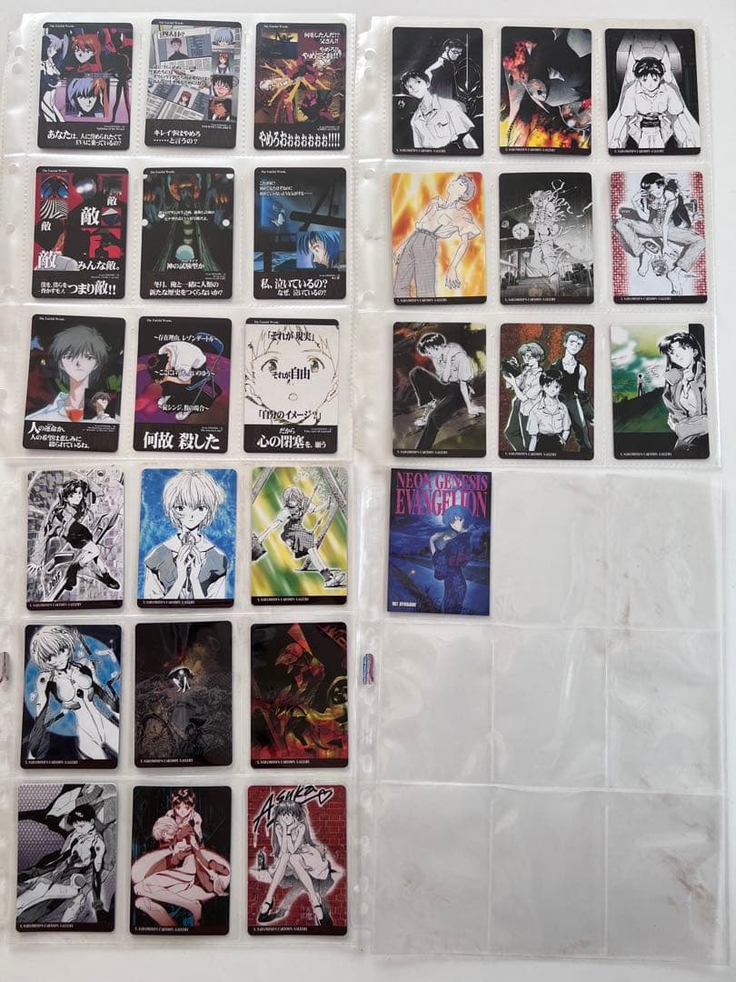 630. 新世紀エヴァンゲリオン　アマダカードまとめ売り　バインダー付き