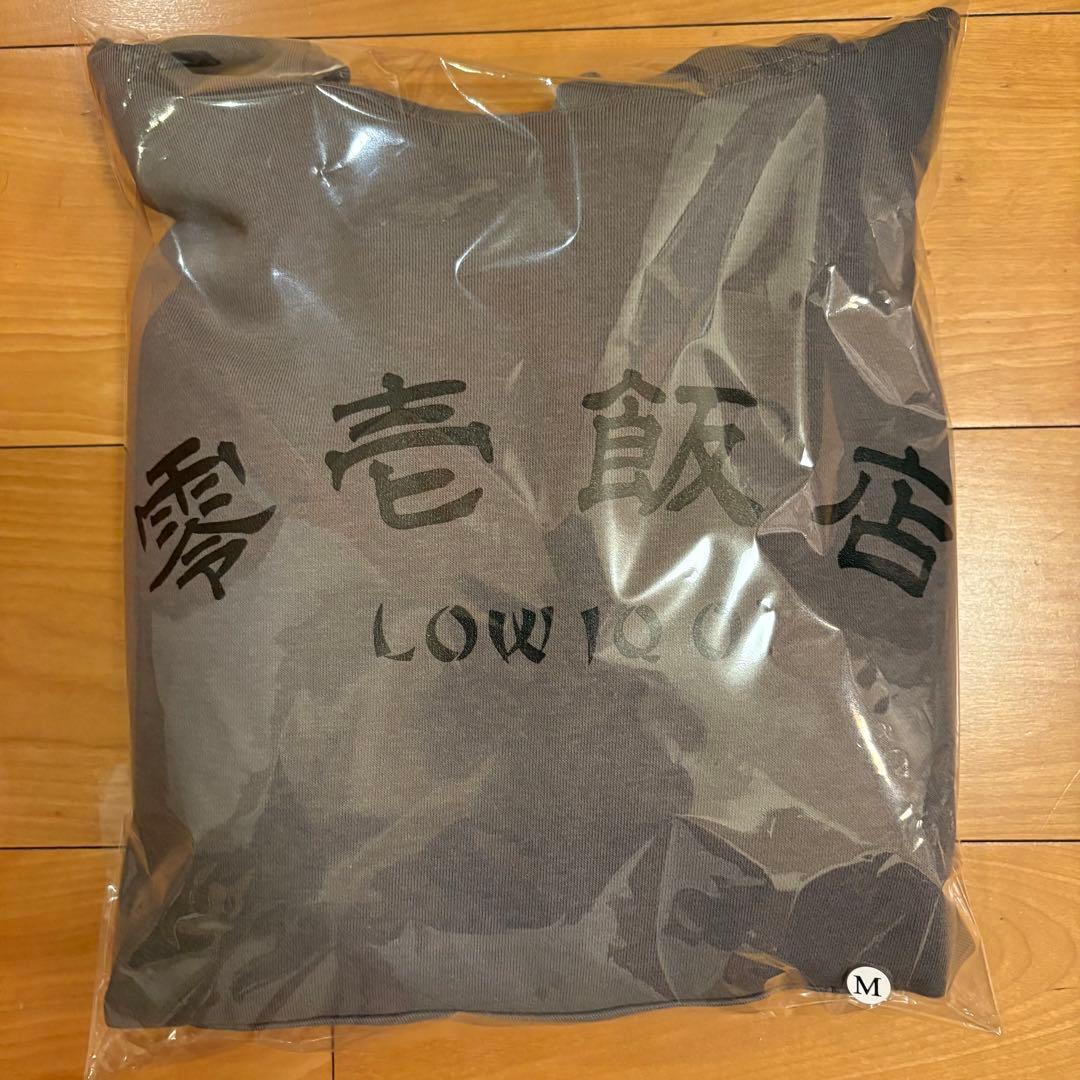 【新品】LOW IQ 01 零壱飯店 Hoodie cement M パーカー