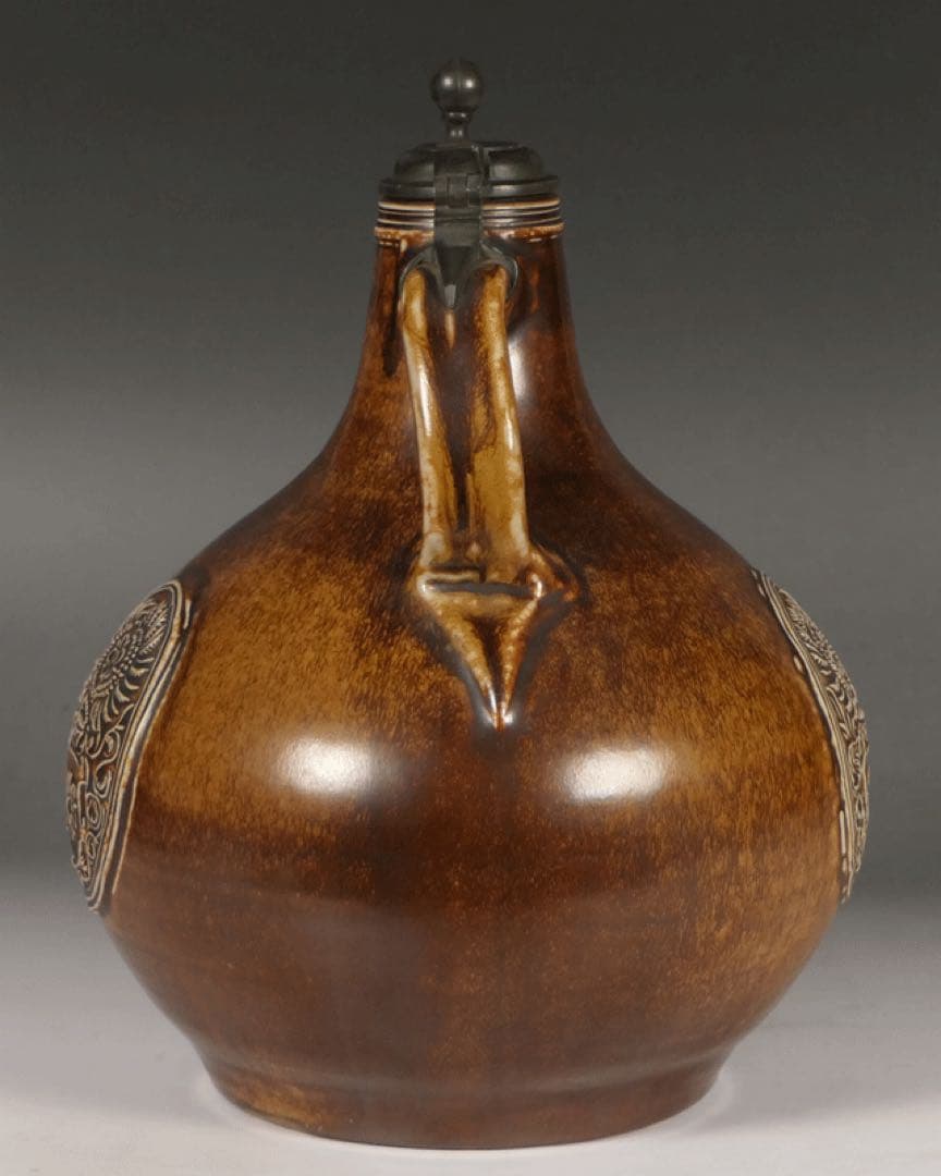 【ドイツ 塩釉 髭徳利 】びけ徳利 民芸 民藝 柳宗悦 陶磁器 ワインデカンター