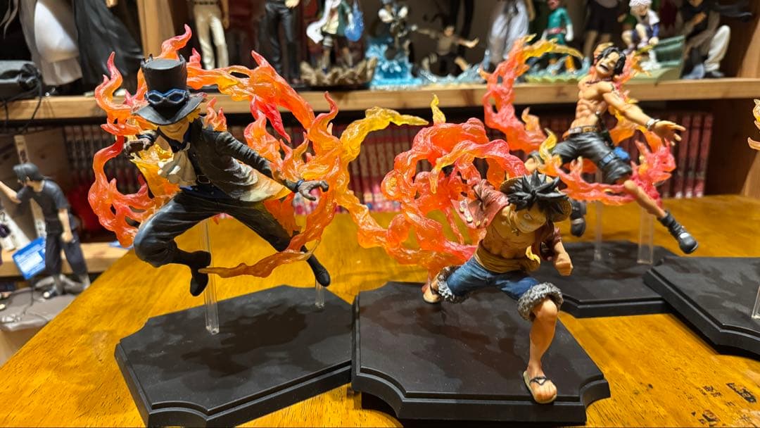 ワンピース 一番くじ 匠ノ系譜 サボ エース ルフィ サンジ