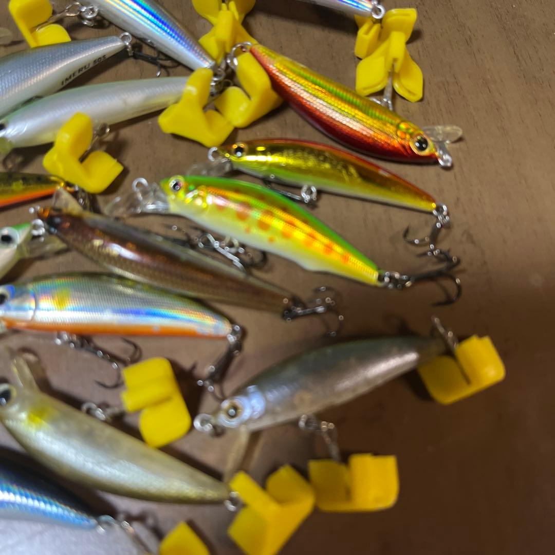 渓流　トラウト　ミノーセット　美品　ヤマメ　イワナ　ハンプバック