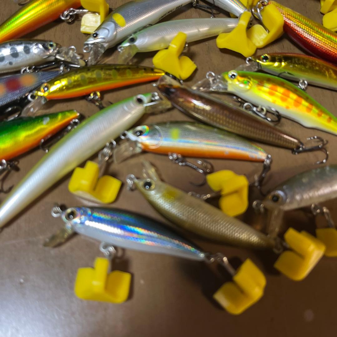 渓流　トラウト　ミノーセット　美品　ヤマメ　イワナ　ハンプバック