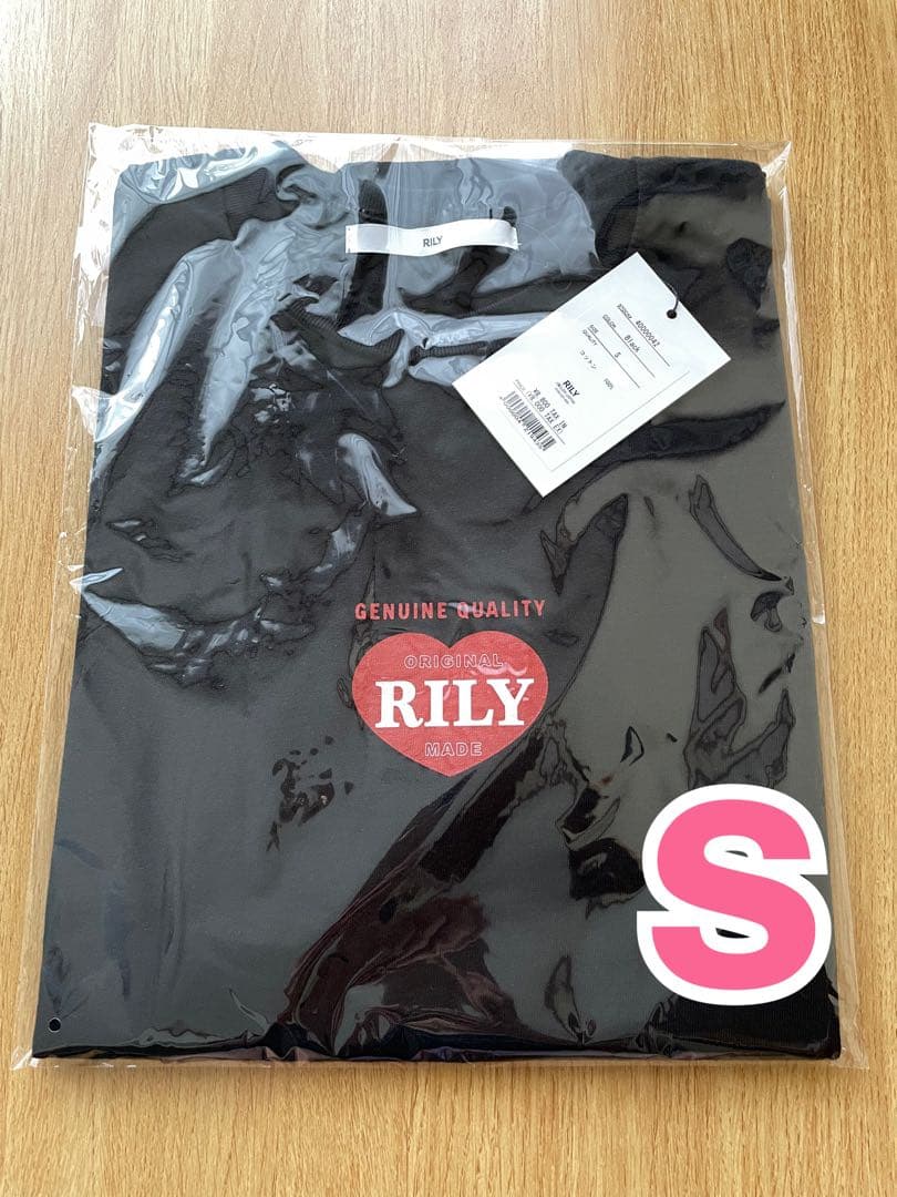 今市隆二RILY Heart Logo SS Tee BLACK TシャツS