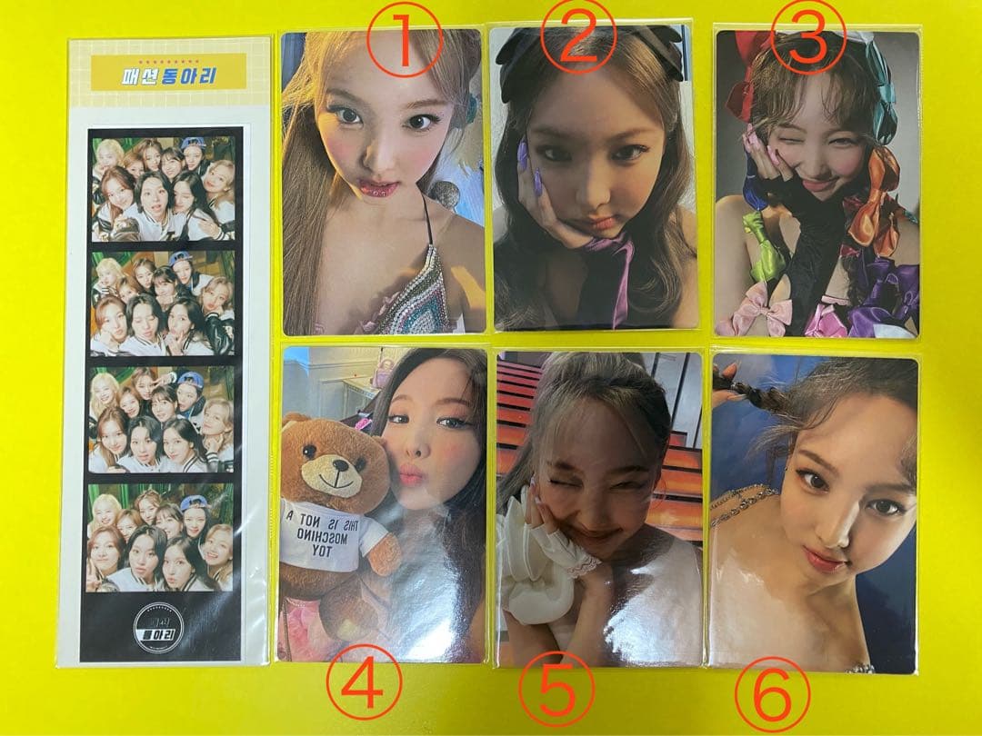 TWICE ナヨン 事前収録 サノク トレカ 6枚セット オマケあり