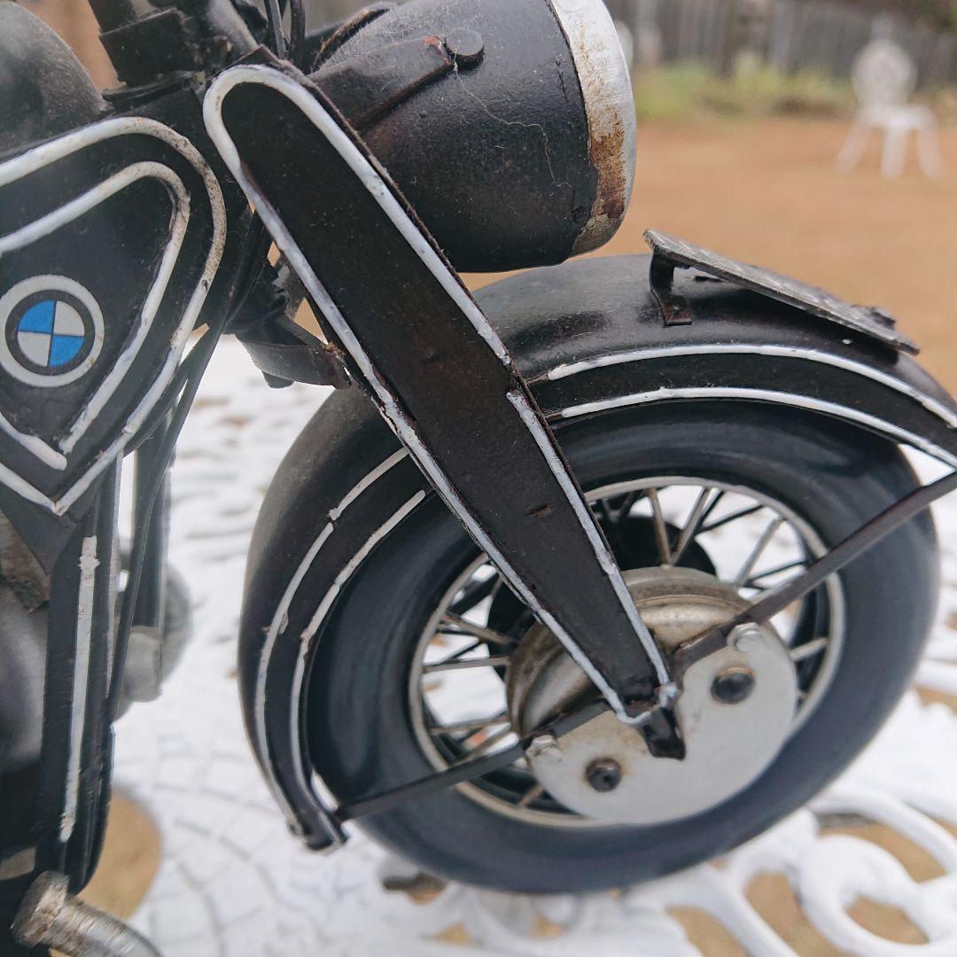  ミニチュアオートバイ 金属製？長33幅10高16cm重750g