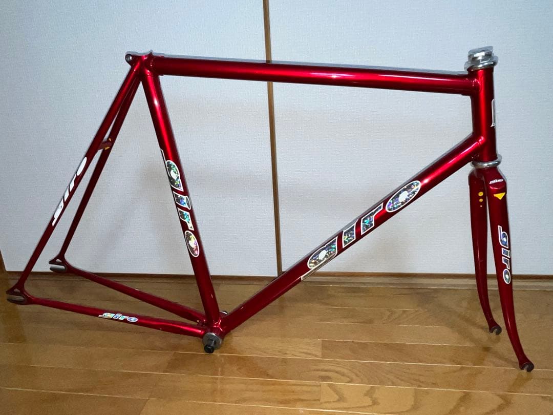 【値下げ】ジロ　競輪　ピスト　フレーム NJS