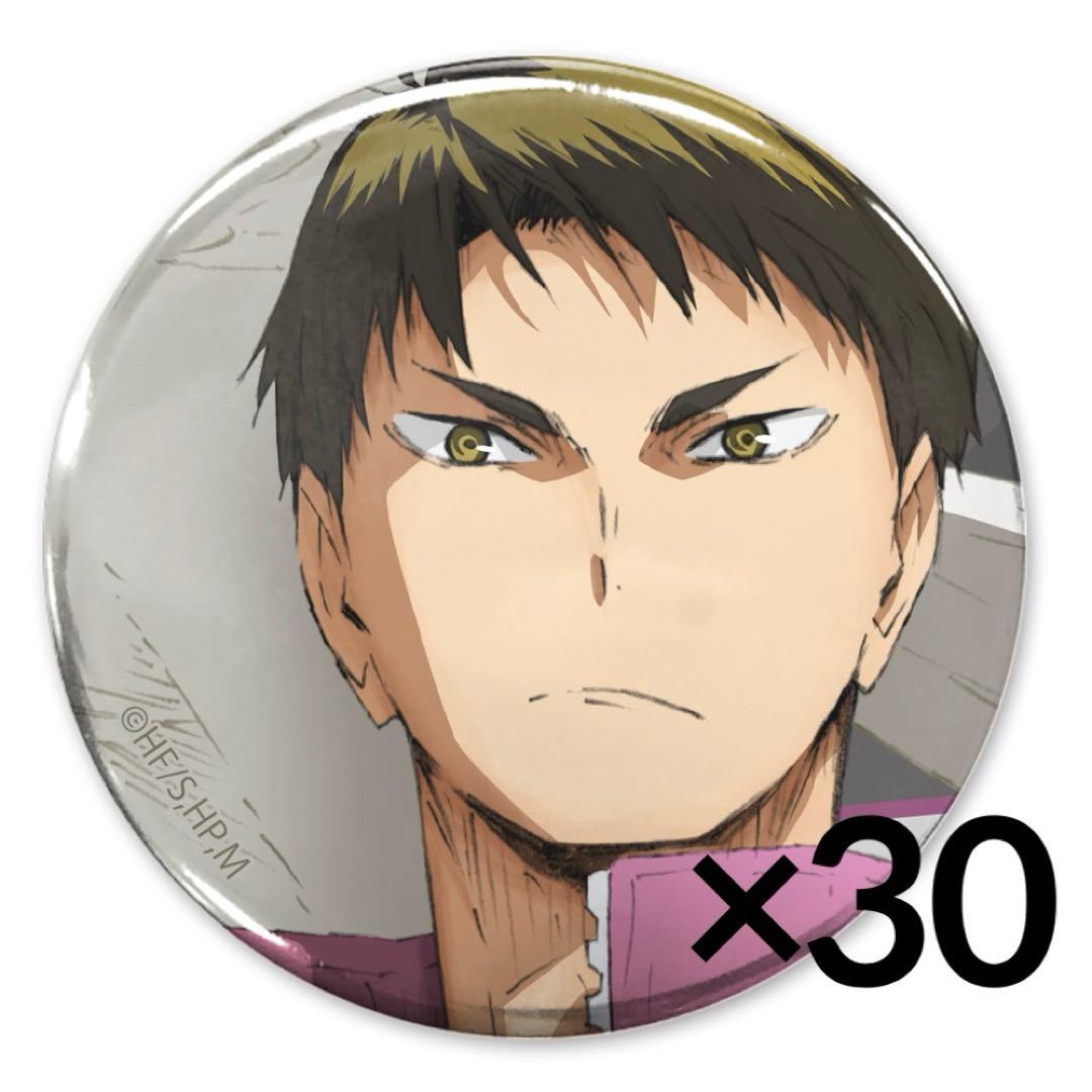 ハイキュー 牛島若利 缶バッジ シリーズ 30点