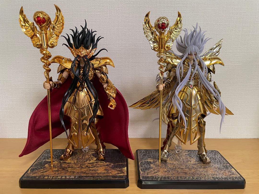 聖闘士聖衣神話EX オピュクスオデッセウス 黒髪&赤マント 海外製 聖闘士星矢