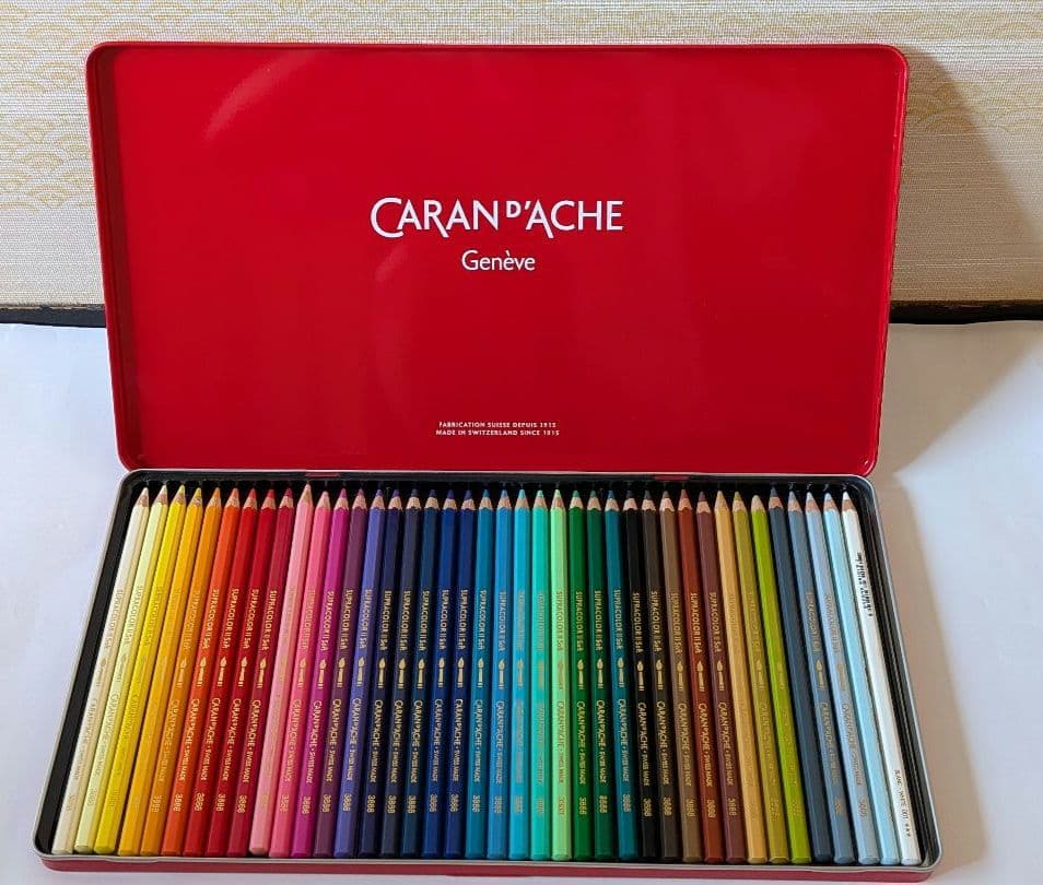 カランダッシュ スプラカラー ソフト 水彩色鉛筆 40色セット