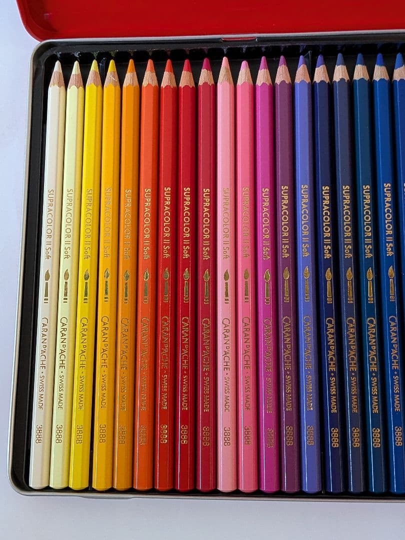 カランダッシュ スプラカラー ソフト 水彩色鉛筆 40色セット