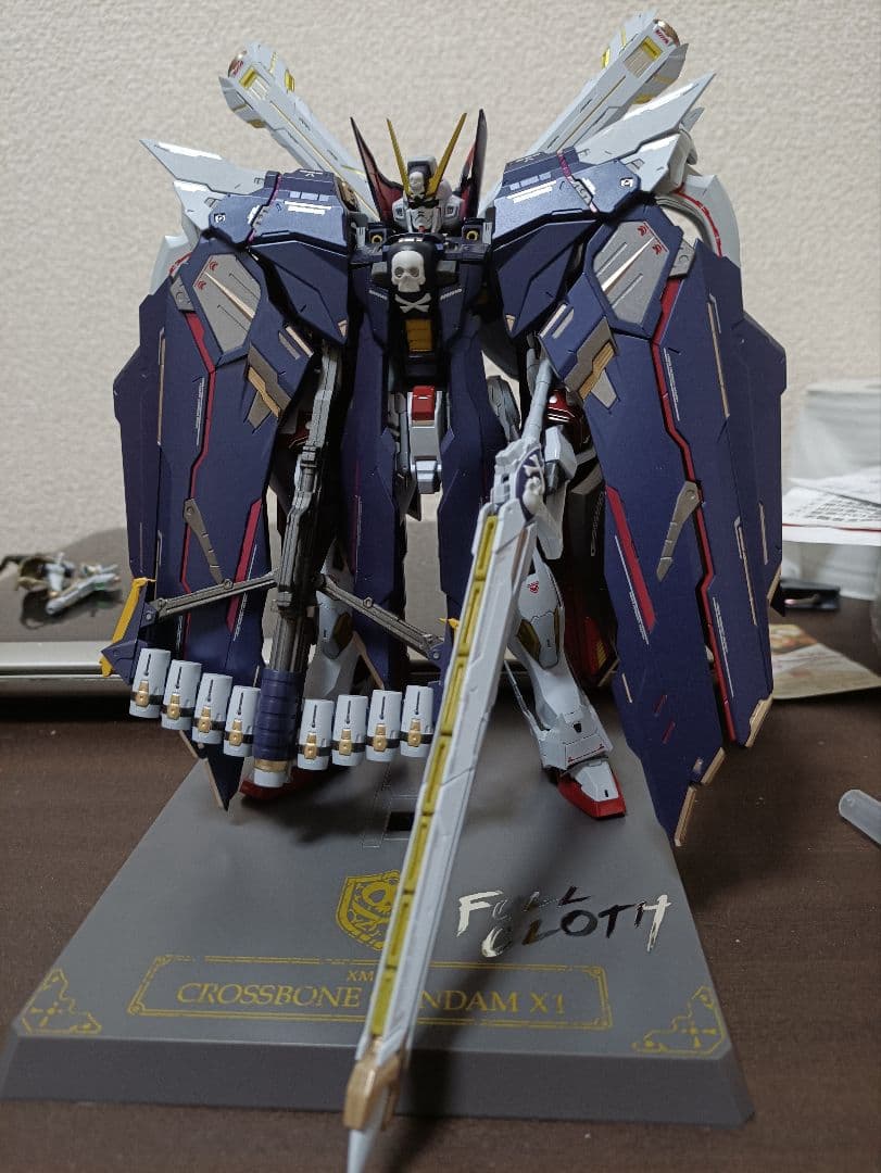 美品 L BUILD クロスボーンガンダムX 1 フルクロス