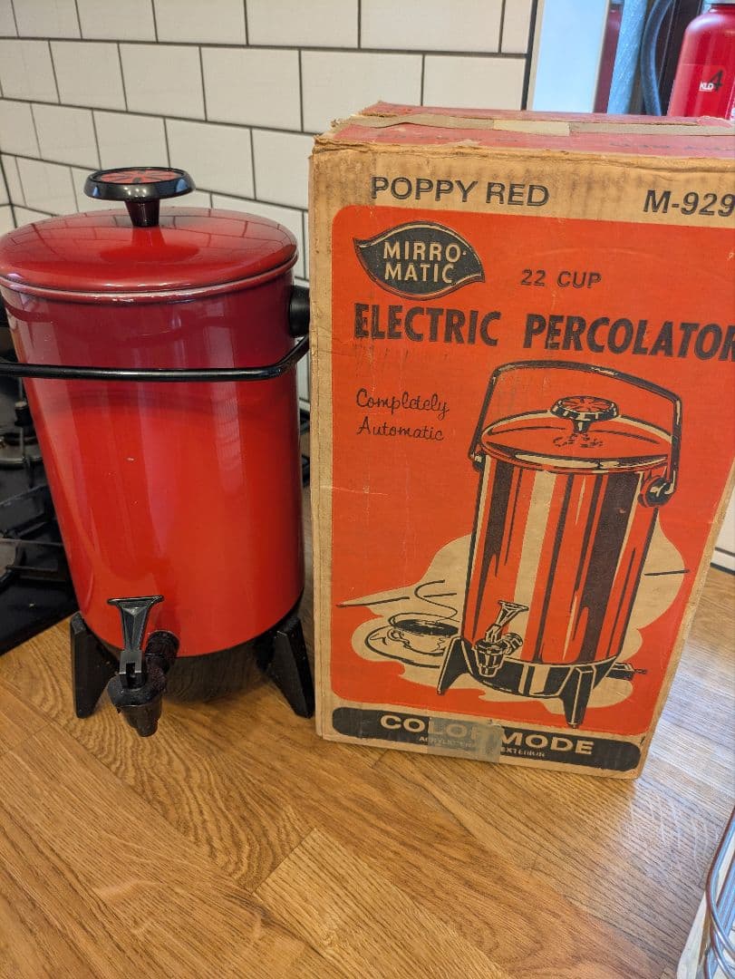 アメリカMirro社製Electtric Percolatorパーコレーター