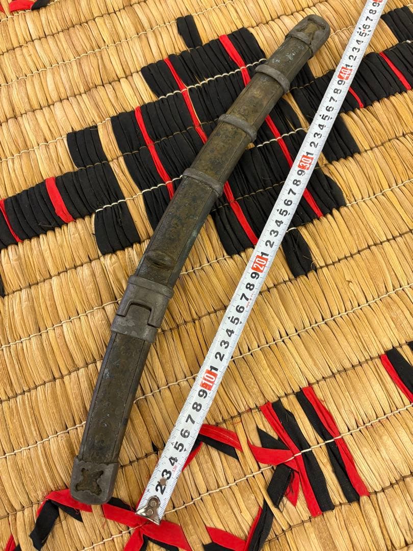 アイヌ　覆輪腰刀拵　タクネピコロ　エムシポ　拵　腰刀　刀装具　短刀拵