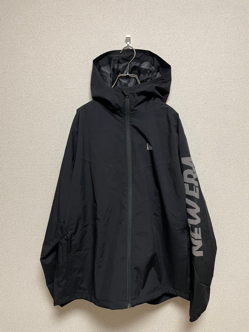 ★セットアップ★ ニューエラゴルフ レインウェア（ジャケット&パンツ） 黒 L