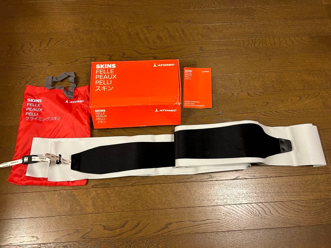 未使用新品　ATOMIC BACKLAND スキー板　ビンディング　スキン　一式