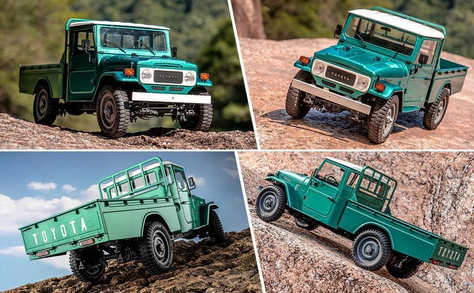 【新品】FMS トヨタ ランドクルーザー FJ45 ピックアップ 1/12