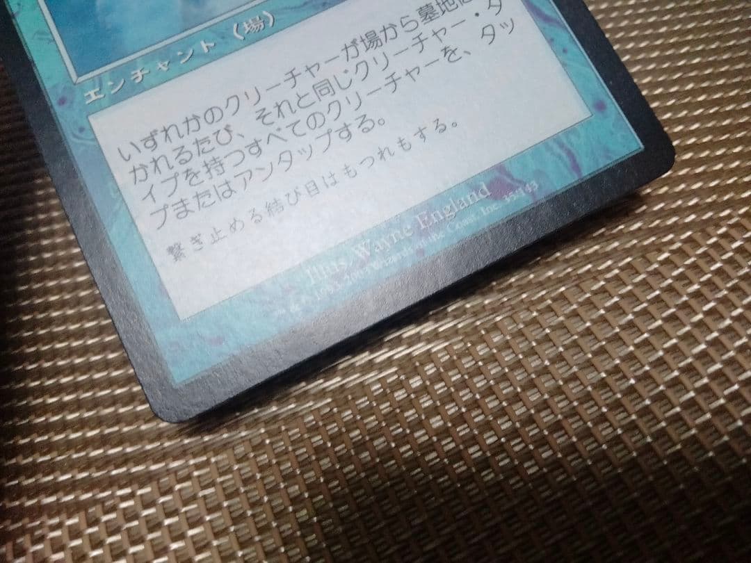 【ご確認用】スカージ 過ぎ去りし表情a 日本語 1枚　MTG
