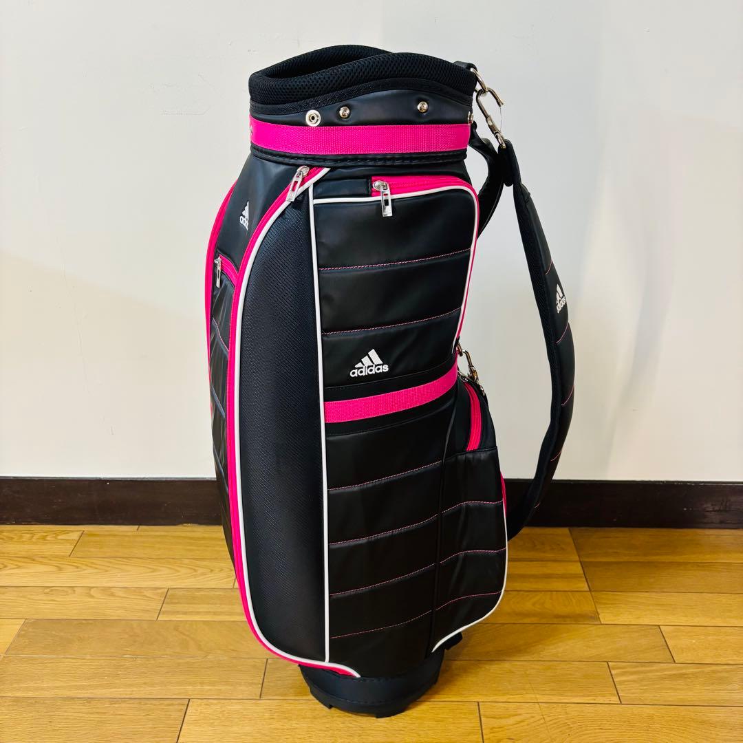 【ほぼ未使用品】adidas アディダス　レディースキャディバッグ 送料込み