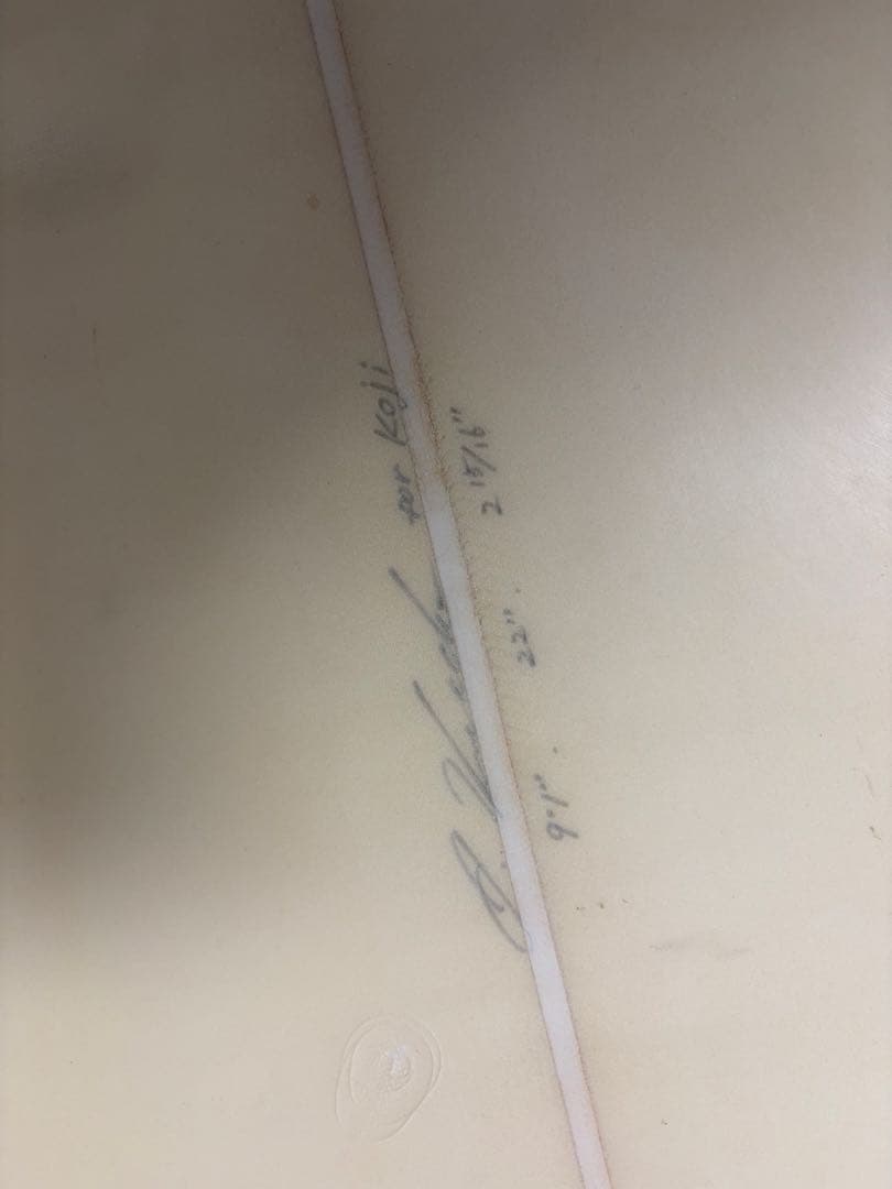 Draw The Line ロングボード 9'1ft サーフボード