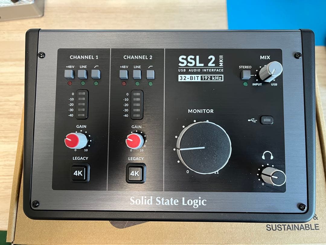 SSL 2 MKII USBオーディオインターフェースおまけ付き