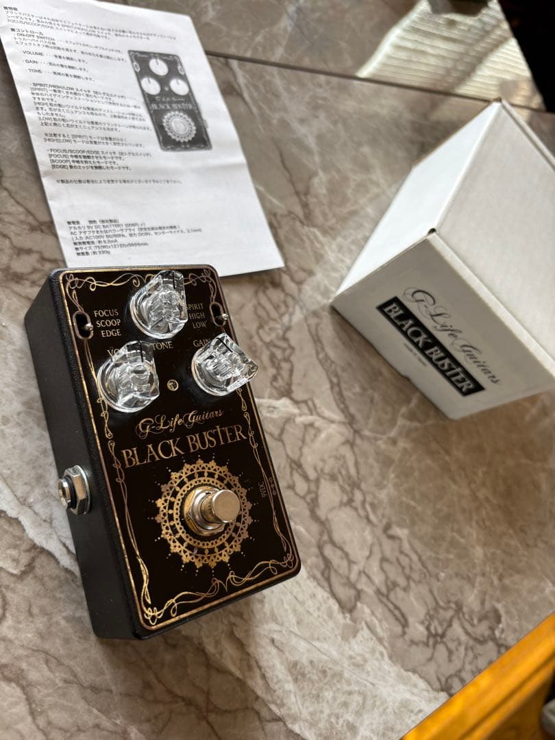 G-Life BLACK BUSTER ギターエフェクターディストーン