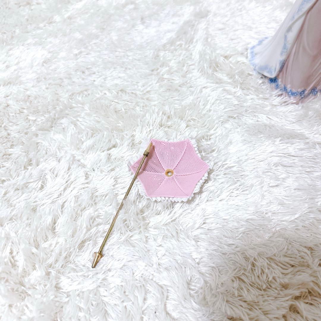 【希少】【美品】　リヤドロ　ベニスの女性　傘をもった女性 パラソル