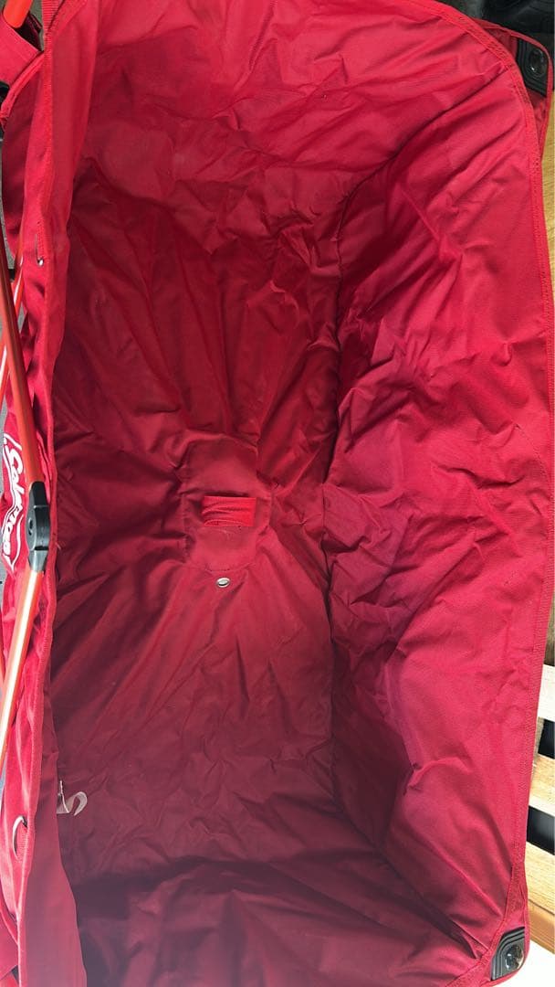 Coleman 折りたたみキャリーカート 赤