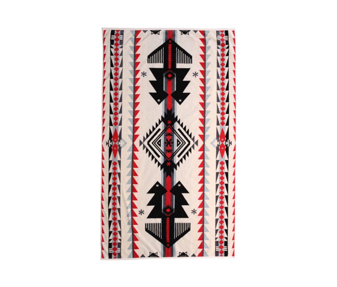 『大人気』タグ付きスノーピーク&ペンドルトン 大判ブランケット【ベージュ】セット