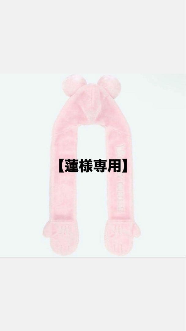 ディズニー♡マフラーキャップ ファンキャップ ピンク